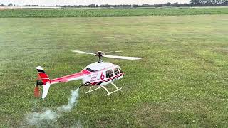 Vario Jet Ranger with skyfox mechanic Vario Benelux Netherlands