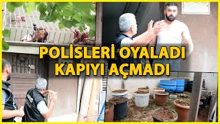 Eşi Polisleri Oyalarken, Çatıdaki Hint Kenevirlerini Söktü