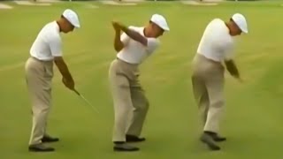 BEN HOGAN GOLF SWING - FULL SPEED + SLOW MOTION