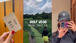 golf vlog / 대한민국 명문골프장 안양cc 다녀온 골프브이로그