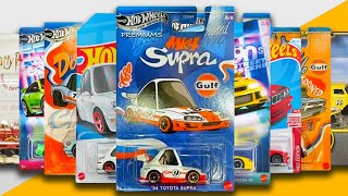 Showcase - Hot Wheels Gulf Tooned Set, 90s Street Scene, Target Red Edition, Mainlines, MBX Convoy.