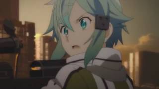 Sword Art Online II - Kirito vs Sinon (720p) English Sub