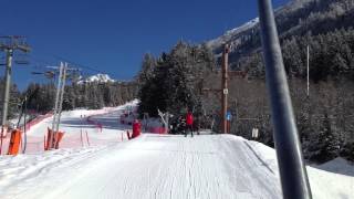 Les Planards slopes for beginners Chamonix