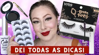 A FORMA MAIS FÁCIL DE COLAR CÍLIOS POSTIÇOS! — DICAS, MODELOS FAVORITOS E + | GUIA PARA INICIANTES