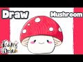 How to Draw A Mushroom 🍄 – Easy Step-by-Step!