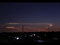 2017.1.24 h iia 32号機に伴うロケット雲の夜光雲