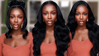 Outre Perfect Hairline Glueless 13X6 Hand-Tied HD Lace Front Wig - ARIA | Okemute Ugwuamaka