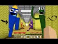 Trapping Friends With Rainbow Friends In Minecraft...