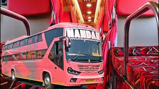 Brand New Sleeper Bus 2021 | Ashok Leyland Sutlej | NANDAN TRAVELS | Luxury Bus Interior \u0026 Exterior