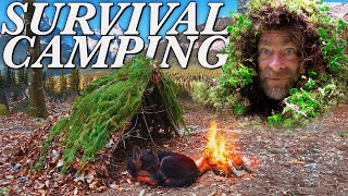Survival Camping | 5 Ways for All Weather Overnight Shelter with Greg Ovens
