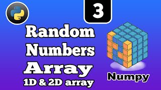 Random numbers array in Python || Create Random numbers array in Numpy