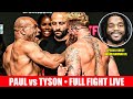 Jake Paul vs Mike Tyson • FULL FIGHT LIVE COMMENTARY & WATCH PARTY with GUEST Hasim Rahman Jr