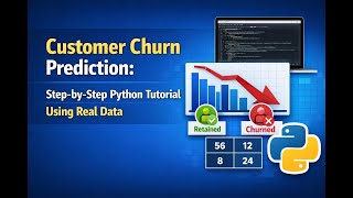 Customer Churn Prediction: Step-by-Step Python Tutorial Using Real Data