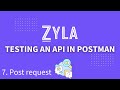Testing an API in Postman: Post request (7/12)