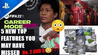 FIFA 22 | 5 TOP NEW CAREER MODE FEATURES YOU MAY HAVE MISSED #FIFA22