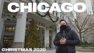 CHICAGO CHRISTMAS // What is Magnificent Mile Like During the Holiday Season? (Chicago 4K Vlog)