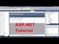 ASP.NET Tutorial 1- Introduction and Creating Your First ASP.NET Web Site ASP.NET Tutorial 1- Introduction and Creating Your First ASP.NET Web Site