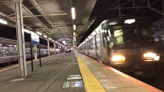 【MH吹鳴‼️】223系2500番台（R52編成）湖西線性能確認試運転　山科駅通過【復路】