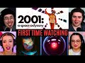 REACTING to *2001: A Space Odyssey* SO TRIPPY!! (First Time Watching) Sci-fi Movies