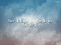 Cole Swindell - Break up in the End Lyrics