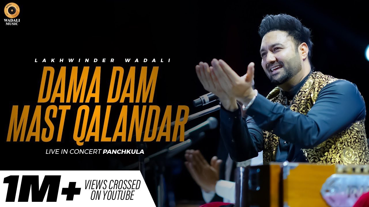 Dama Dam Mast Qalandar – Live | Lakhwinder Wadali | Sufi Mehfil | My FM ...