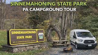 Sinnemahoning State Park Campground Tour & Wildlife Center (PA Wilds)