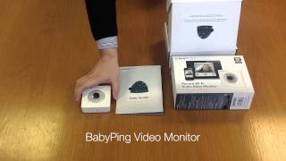 BabyPing Secure Wi-Fi Video Baby Monitor -  Unboxing Video | Babysecurity