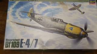 Messerschmitt Bf109 E-4/7 by Hasegawa 1/48