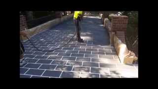 How To Concrete Resurface Sydney Driveway - Youtube video