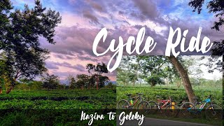 A Short Cycle Ride | Nazira to Geleky Cycling in North East India