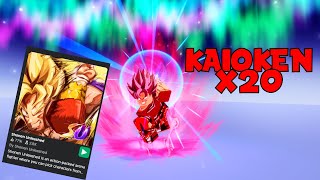 KAIOKEN X20!! GOKU DA SAGA SAIYAJINS MELHOR QUE DA SAGA NAMEK NO SHONEN UNLEASHED??