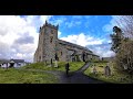 The Lake District village of Hawkshead and the Church of St Michael & All Angels