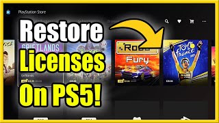 How to Restore Licenses on PS5 & Fix Playstation Store Purchases (Unlock Games)