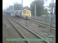 mumbai emu approaching vasai road from virar.