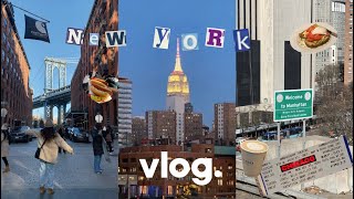 nyc vlog ep5 🗽✶ 3박 4일 뉴욕 여행 브이로그 ⁎⁺˳✧뉴욕 필수 코스 다 가보자,, 그리고 맛집들 까지 🤍