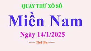 Quay Thử Xổ Số Miền Nam Hôm Nay ngày 14/1/2025 | Đỉnh Cao TV2