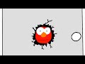 Elmo crashes though the door (animation)