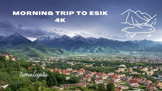 From Almaty to Esik - Timelapse - Almaty Region - Kazakhstan - 4K video