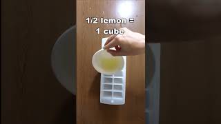 How to store lemon juice for a long time