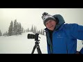 second try at winter camping landscape photography mount rainier national park