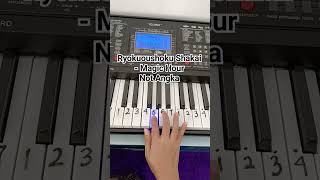 Ryokuoushoku Shakai - Magic Hour 緑黄色社会「マジックアワー」 Easy Piano #notpianika #notangka #easypiano #緑黄色社会