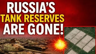 Russia Tank Crisis 2025: Satellite Images Expose Empty Reserves