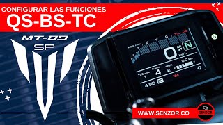 ¿CÓMO CONFIGURAR LAS FUNCIONES QS - BC - TC EN UNA #mt09sp ? #TACOMETRO #CONTROLDETRACCION