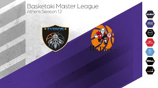 Basketaki The League - Titans Vs ReTirees (19/02/2025)