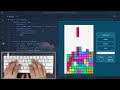 ASMR Programming - Tetris Game With JavaScript - No Talking