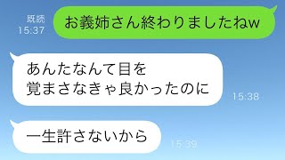 突然、夫の兄嫁に暴力を振るわれた妊婦の私は意識を失い病院に運ばれました。→その後、義姉は「夫の子を妊娠した泥棒！」と言い出しました。私「は？」結果…