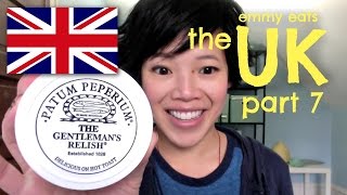 Emmy Eats the UK part 7 -- Patum Peperium \u0026 Parma Violets