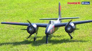 BIG FMS F7F Tigercat twin Electric RC plane