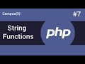 Strings functions in PHP