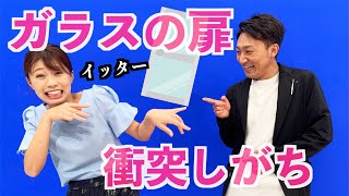 透明なガラスの窓や扉に激突したことありますか？！【アフタートーク】